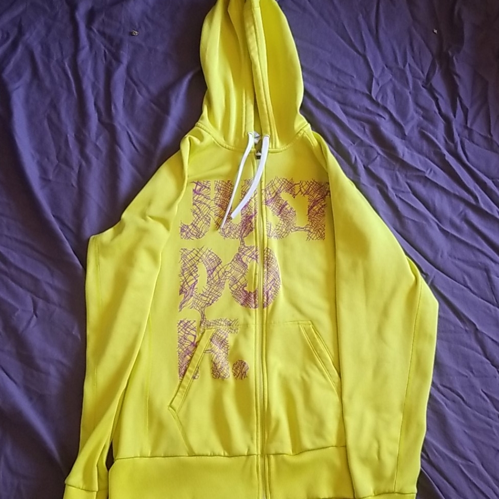 womens Nike zip-up sweatshirt